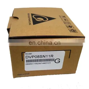 Free Shipping Delta S Series PLC Digital 8DO Expansion Module DVP08SN11R Relay Output for Industrial Automation Tool thumbnail-1