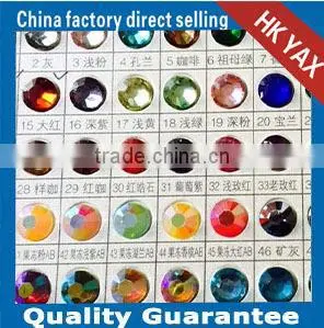 0820C China Wholesale Round Epoxy Resin Stone, Hot Fix Resin Epoxy Stone, Flat Back Resin Stone Epoxy thumbnail-1