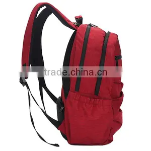 Fashion Red Fancy Canvas Diaper Bag thumbnail-3