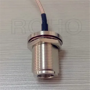 Straight Female Jack N RF Coaxial Connector for Rg316 141 Cable thumbnail-3