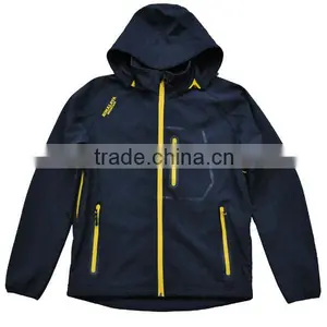 Waterproof Breathable Softshell Jacket Men With Detachable Hood thumbnail-1