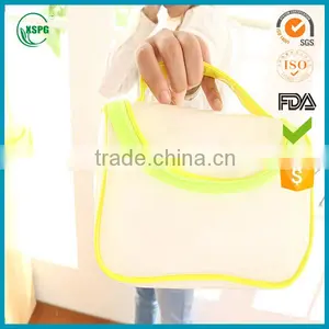 Custom Design Clear Pvc Shopping Bag Women Handbag thumbnail-3
