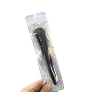 Holographic Transparent Small Laminated Aluminum Foil Packaging Bag for Cosmetic thumbnail-4