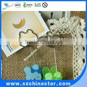 Attractive Cute Animal Shaped Plastic Paper Clip thumbnail-1