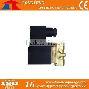 1/4 AC 24V Solenoid Valve for Electronic Gas Igniter on CNC Cutting Machine thumbnail-1