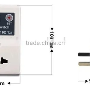Mobile Phone PDA GSM RC Wireless Remote Control Switch Socket thumbnail-1