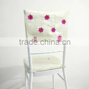 Cheap Disposable Chair Cover With Corochet Flowers thumbnail-1