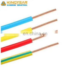 Factory Supply Single Core 1.5 mm 2.5 mm 4 mm 6 Mm Copper Electrical Wire thumbnail-5