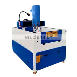 Small 600X900mm 600X600mm Shoe Mold Milling Router CNC Metal Engraving Machine Cutting Engrave thumbnail-2