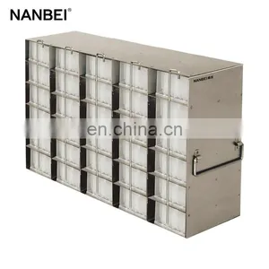Upright Medical Refrigerator Freezer Storage Rack for Cryo Storage thumbnail-1