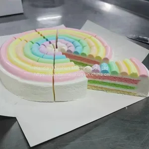 Automatic Slicing Machine to Cut Bouncy Prown Cracker Steamed Dough thumbnail-3