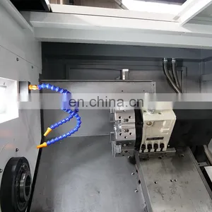 SHL400/250 Horizontal Cnc Torno Machines Slant Bed Lathe 8-station Servo Turret thumbnail-3