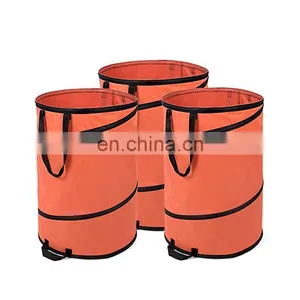 Heavy Duty Waterproof Outdoor Leaf Pop up Garden Waste Bag With Handles thumbnail-1