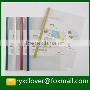PP Plastic Transparent Clip Report Cover File Folder thumbnail-1
