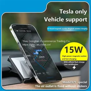 Wireless Charger Magnetic 15W For IPhone 13 Fast Wireless Car Charger Car Mount Fast Car Wireless Charger thumbnail-1