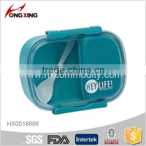 PP The Large Capacity Plastic Students Lunch Box With Spoon thumbnail-1