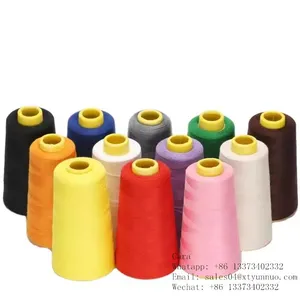 Sewing Thread Price For Hat , Tape , Sweaters 40/2 5000yds Dyed Spun thumbnail-1