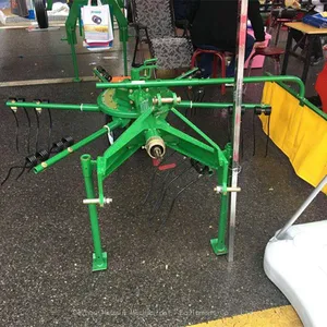 Factory Rotary Finger Wheel Lawn Mower Hay Rake for Farm thumbnail-1