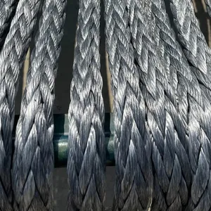 12 Strands Braid UHMWPE Mooring Rope Towing Rope for Ship LDMAX-12 thumbnail-3