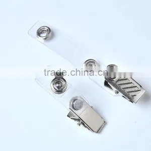 Small ID Badge Holder Metal Clips thumbnail-5
