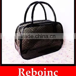 Logo Plastic Resealable Elegant Pvc Hand Bags for Lady thumbnail-1