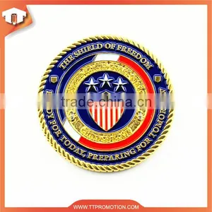 Volume Produce Popular Best Brand Custom Metal Challenge Coin thumbnail-1