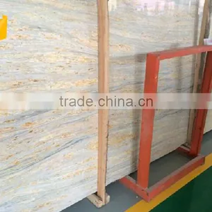 Unique Design Wholesale Polished Jade Yellow Marble Slabs thumbnail-2
