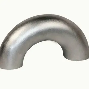 China ISO Standard Sch40 Carbon Steel Stainless Steel 304 316 90 Degree Butt Welded Elbow thumbnail-3