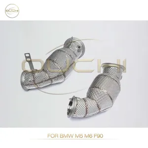 Exhaust Downpipe for BMW M5 G90/M6 F10 F06/F90 M5 M6/X2 35i/X3M X4M F97 F98 Stainless Steel Performance Upgrade Increase High-performance Auto Parts thumbnail-3