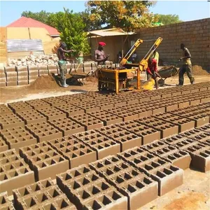 Red Brick Making Machine Best Bricks for House Construction in India Concrete Bricks Making Machine Interlock Brick Machine thumbnail-6