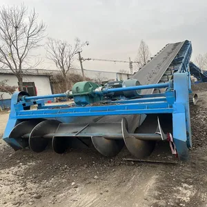 Sand Rotary Material Scraper, Telescopic Belt Material Feeder, Double-linked Material Feeder and Scraper for Coal Cinder thumbnail-3