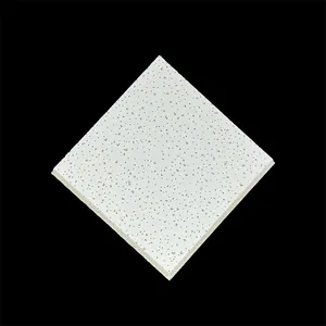 High Quality Acoustic Mineral Fiber Ceiling Tile for Office Building and School Projects thumbnail-1
