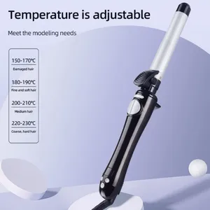 Automatic Curling/Ceramic Rotating Electric Curling Wand/Large Wave Curling Hair Salon（Wechat:13510231336） thumbnail-3
