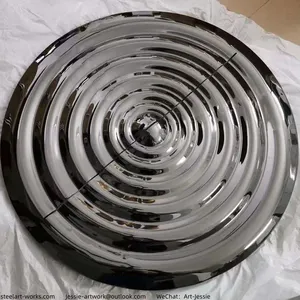 Custom Metal Wall Background Sculpture for Lobby thumbnail-2
