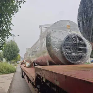 2-ton Shell Type Waste Heat Boiler for Production, Preheating, Drying, Heating of Raw Materials, Seawater Aquaculture Heating thumbnail-1