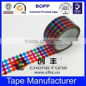 Hot Sales Colorful Adhesive Custom Logo Printed Bopp Packing Tape thumbnail-1