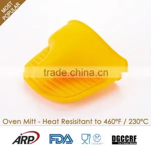 Kitchen Tools Heat Resistant Gloves Silicone Oven Mitts Supplier's Choice thumbnail-4