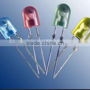 Transparent Yellow 5mm Oval Led Diode Water Clear Lens thumbnail-5