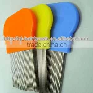 Professional Long Metal Teeth Hair Lice Comb , Round Head Lice Treatment thumbnail-1