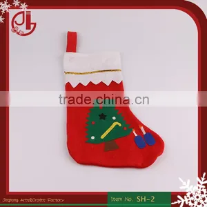 Promotion New Coming OEM Wholesales Christmas Stocking Felt Xmas Gift thumbnail-1