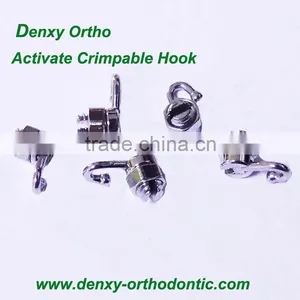 Dental Supplier Stop Orthodnitc Materials Activity Crimpable Hook thumbnail-1