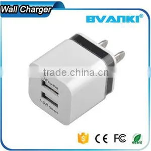 5V 2.1/1A USA Plug AC Travel Dual USB Wall Charger For IPhone 6 5 For IPad For Samsung Galaxy S6 S5 S4 Mobile Phones Adapter Quality Choice thumbnail-3
