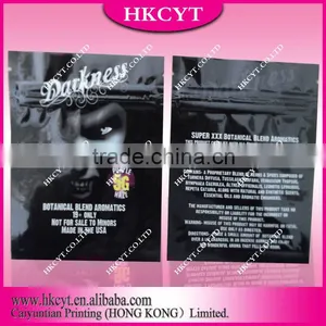 Darkness Purple Herbal Incense Packaging Bags/High Quality Packaging Plastic Bags thumbnail-1