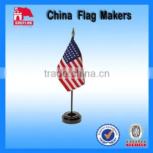 Custom Polyester Silk Screen Printing Decoration Table Flag thumbnail-1