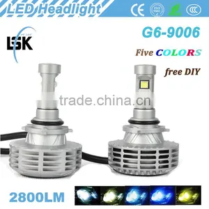 Car Accessories Best Price g6 LED Headlight All in One 2800LM Auto 9006 Led Headlight thumbnail-1