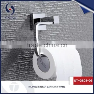Hot Sale Brass Chrome Roll Tissue Holder for Bathroom thumbnail-1