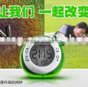 Fantastic Water Power Clock Magical & Creative Water Power Alarm New Fashion Alarm Clock for Gifts thumbnail-1