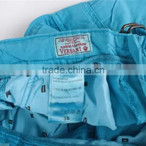 Mens Cheap Price Stock Apparel Cargo Shorts With Belt thumbnail-4