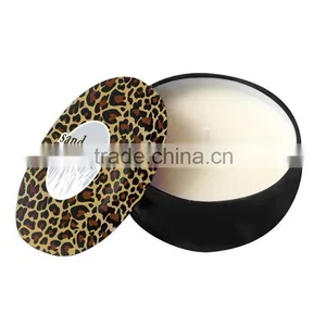 Black Travel Tin Candle/Aroma Tin Candle/Tin Metal Candle/Tins Massage Candle thumbnail-1