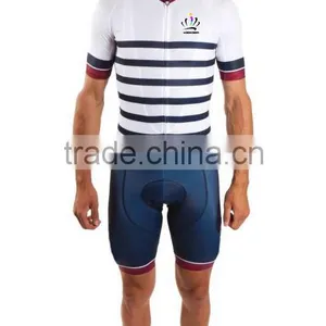 Sailor Style Stripe Cycling Jerseys Specialized Cycling Jersey Custom Cycling Wear thumbnail-1